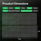 VIVOSUN 5 x 15 ft. Plant Trellis Netting, Heavy-Duty Polyester Grow Net - Image 6