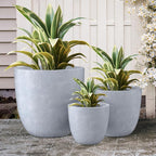 Kante 18", Outdoor Indoor Large Planter Pots - Image 7
