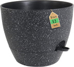 12 inch Large Self Watering Pots, Plant Pots by WSMKSZ