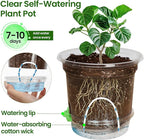 MIXC 18 Packs 6.5/5/4 Inch Self Watering Pots - Image 2