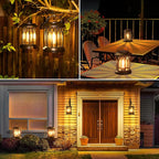WdtPro Solar Lanterns Outdoor Waterproof, Upgraded Bright Hanging Solar Lights - Image 7