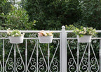 Dahey 3 Pcs 10.5 Inch Metal Iron Hanging Flower Pots - Image 4