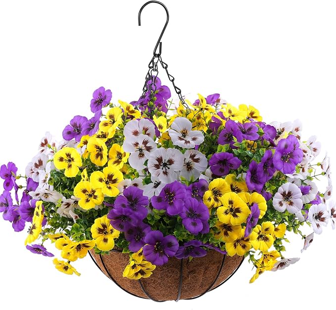 36 Pcs Artificial Fake Pansy Flowers - Image 5