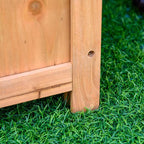 Outsunny Wooden Raised Garden Bed - Image 9