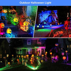 Christmas Spot Lights Outdoor Color Changing Landscape Spotlights, 12W RGBW LED - Image 7