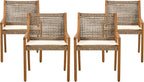 Christopher Knight Home Verle Wooden Patio Dining Set - Image 4
