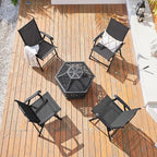 Yaheetech Patio Dining Chairs Set of 2 - Image 2