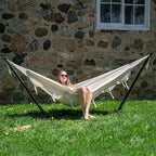 Vivere Double Cotton Hammock - Image 5