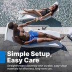 Step2 Vero Pool Lounger, Fade-Resistant, Waterproof Patio Furniture, Pool - Image 8