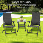 Kozyard Coolmen 2-Pack Outdoor Patio Dining Chair Set - Image 7