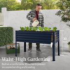 Best Choice Products 48x24x30in Galvanized Raised Garden Bed, Metal Elevated - Image 3