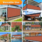 Artpuch 90% Sun Shade Cloth, 8 x 15 FT Pergola Shade Cover Canopy - Image 6
