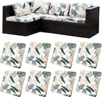 8Pcs Stretch Patio Cushion Covers, Outdoor Couch Covers Replacement, Outdoor by BIETYONE