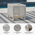 Signature Design by Ashley Seton Creek Contemporary Chic Outdoor All-Weather - Image 4
