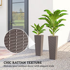 Outsunny 23.6 Inch Tall Planters - Image 5