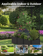 IDEALHOUSE 3 PCS Raised Garden Bed - Image 4