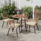 DWVO Outdoor Patio Dining Table Round - Image 6