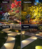 Outdoor Landscape Lighting, 4 Pack Outdoor Spotlights, LED Landscape Lights - Image 5