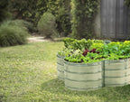 Plant & Plot Galvanized Raised Garden Beds Outdoor // 3×3×1 ft Planter Raised - Image 4