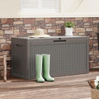 Outdoor Storage Box, Resin Deck Boxes Indoor and outdoor, Waterproof Storage - Image 7