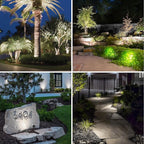 APONUO Solar Spot Lights Outdoor 6-in-1 Solar Landscape Lights Dusk to Dawn - Image 6