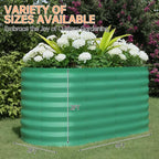 Garvee 4x2x2 ft Galvanized Raised Garden Bed Outdoor, 24 in Tall Metal Planter - Image 4