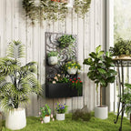 Outsunny Metal Raised Garden Bed - Image 2