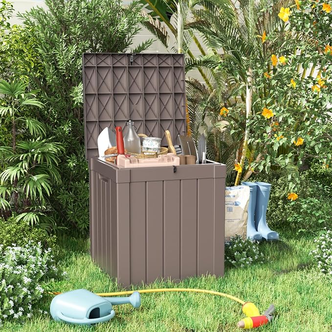 EasyUp 50 Gallon Deck Box Outdoor Storage Box - Image 4