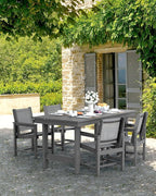 SERWALL Textilene Outdoor Dining Chair Set of 2, HDPE Frame - Image 8