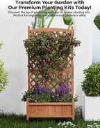 GarveeLife 1PC Wood Planter Box - Image 3
