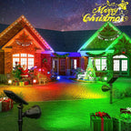 ROSHWEY Solar Outdoor Lights Waterproof, 9 Lighting Modes Halloween Christmas - Image 9