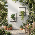 2 Pack Plant Stand Indoor Outdoor Hanging Planters - Image 7
