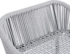 Christopher Knight Home Sivir Outdoor Barstool Set of 2, Patio Woven Rope Bar - Image 11