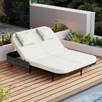 SOFTSEA Outdoor Daybed, Patio Rattan Daybed - Image 8
