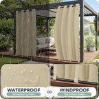 Patio Curtains Outdoor Waterproof 6 Panels - Image 2