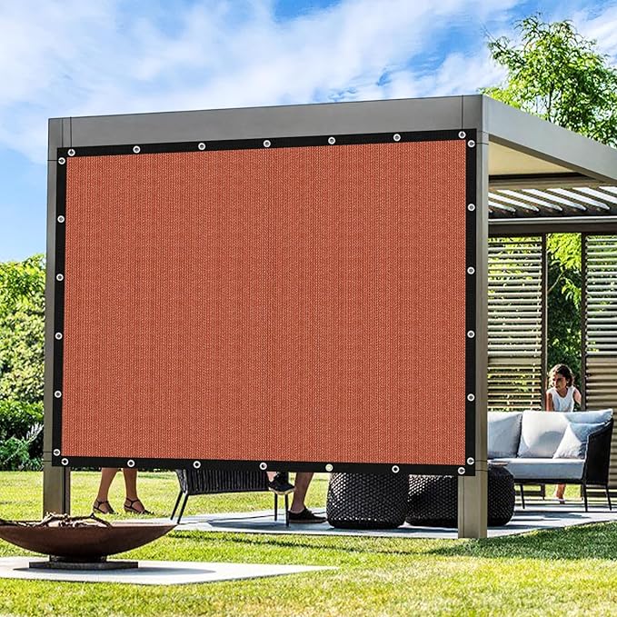 Artpuch 90% Sun Shade Cloth, 6 x 8 FT Pergola Shade Cover Canopy by Artpuch