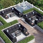 Aoxun 15 Piece Patio Furniture Set - Image 7
