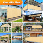 Artpuch Outdoor Pergola Shade Cover 9' X 13' Sun Shade Cloth - Image 6