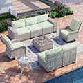 9-Piece Outdoor Patio Furniture Set by MuphyersPatioFurniture