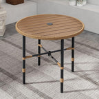 DWVO Outdoor Patio Dining Table Round - Image 7