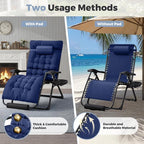 Homall Oversized Zero Gravity Chair, 32In Recliner Lounge Chair - Image 3