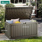 YITAHOME 90 Gallon Large Deck Box - Image 3