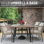 US Weight Durable Fillable Umbrella Base - Image 6