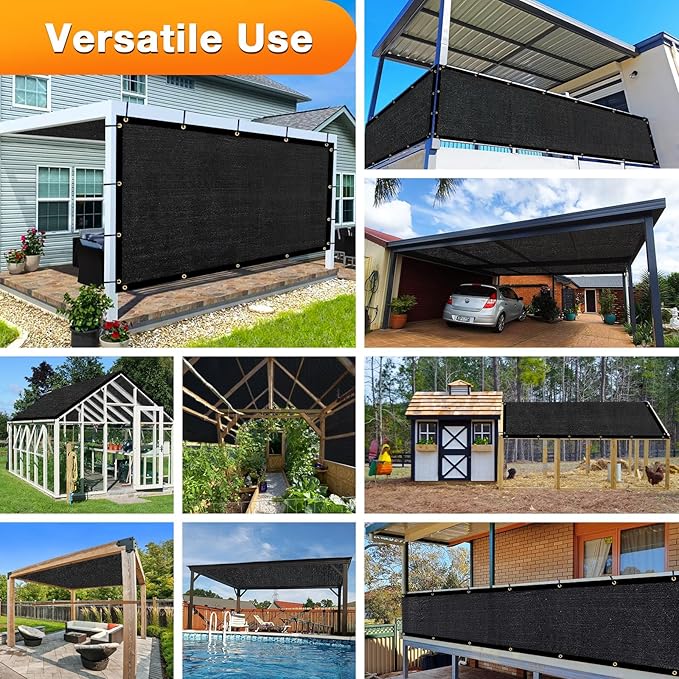 Artpuch Outdoor Pergola Shade Cover 17x20 FT Sun Shade Cloth - Image 6