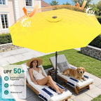 AreShark 9 FT Patio Umbrella for Outdoor, Outdoor Table Umbrella - Image 4
