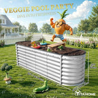 YITAHOME 24" Tall 9 in 1 Large Raised Garden Bed Kit, Outdoor Above Ground - Image 8