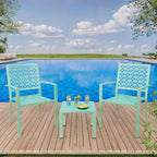 GAOMON 3 Piece Patio Bistro Set, Outdoor Patio Furniture Set - Image 8