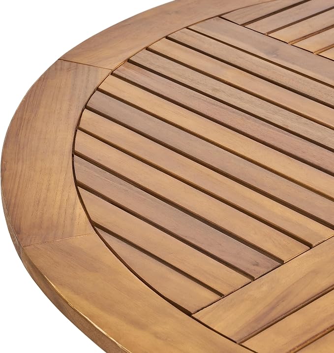 Christopher Knight Home Verle Wooden Patio Dining Set - Image 13