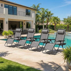 Homall Zero Gravity Chair Patio Folding Lawn Outdoor Lounge Reclining Chair - Image 5
