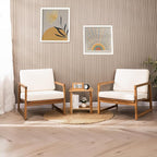 Double Adirondack Side Table, Weather-Resistant Rectangular End Table - Image 2